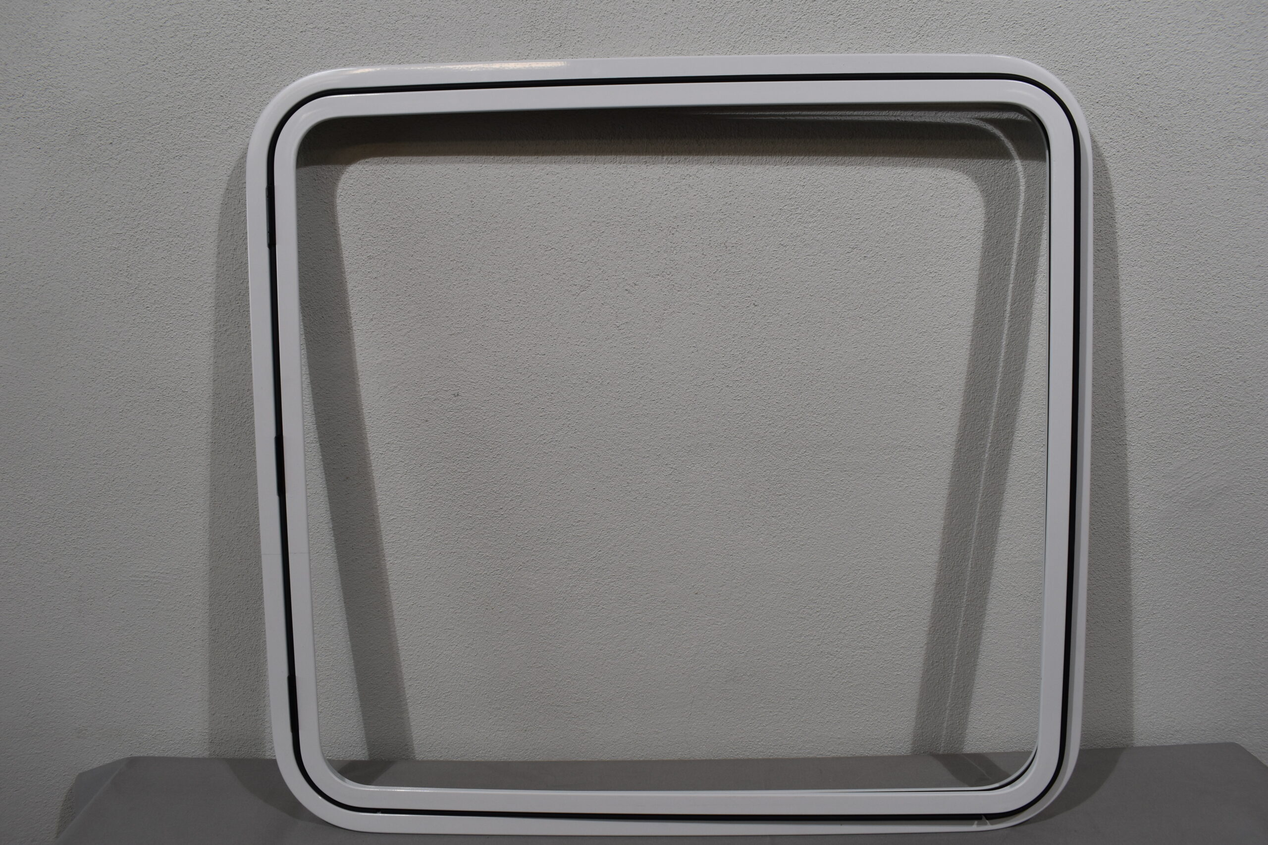 Klappenrahmen 845x790mm, weiß