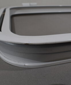 Klappenrahmen 1000x460mm, weiß