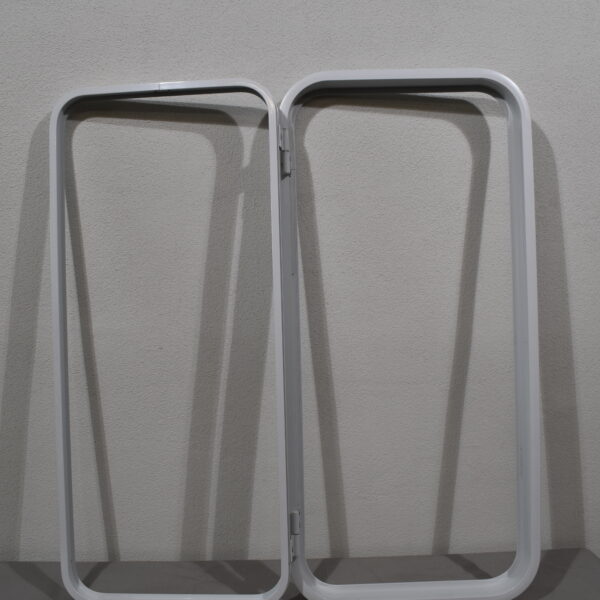 Klappenrahmen 1000x460mm, weiß