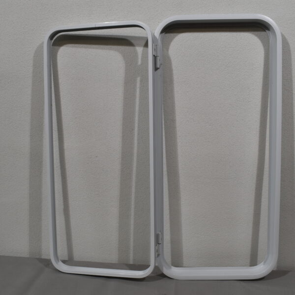 Klappenrahmen 1000x460mm, weiß