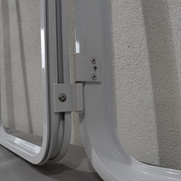 Klappenrahmen 1000x460mm, weiß