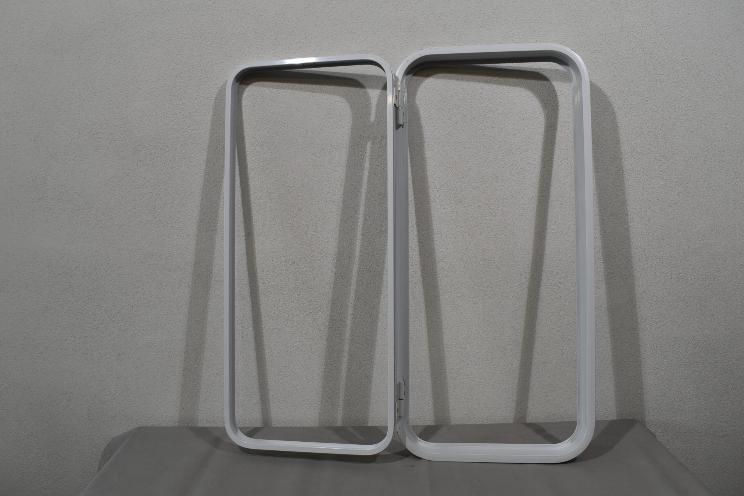 Klappenrahmen 1000x460mm, weiß