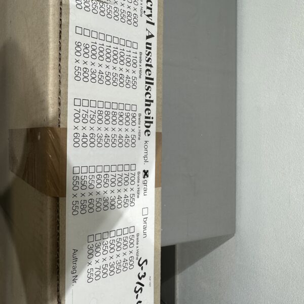 Ersatzscheibe für Dometic / Seitz S4/S5 Fenster 1450x600mm Neu