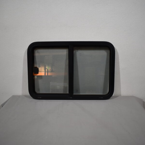 Mekuwa Schiebefenster 900x600 mm schwarz