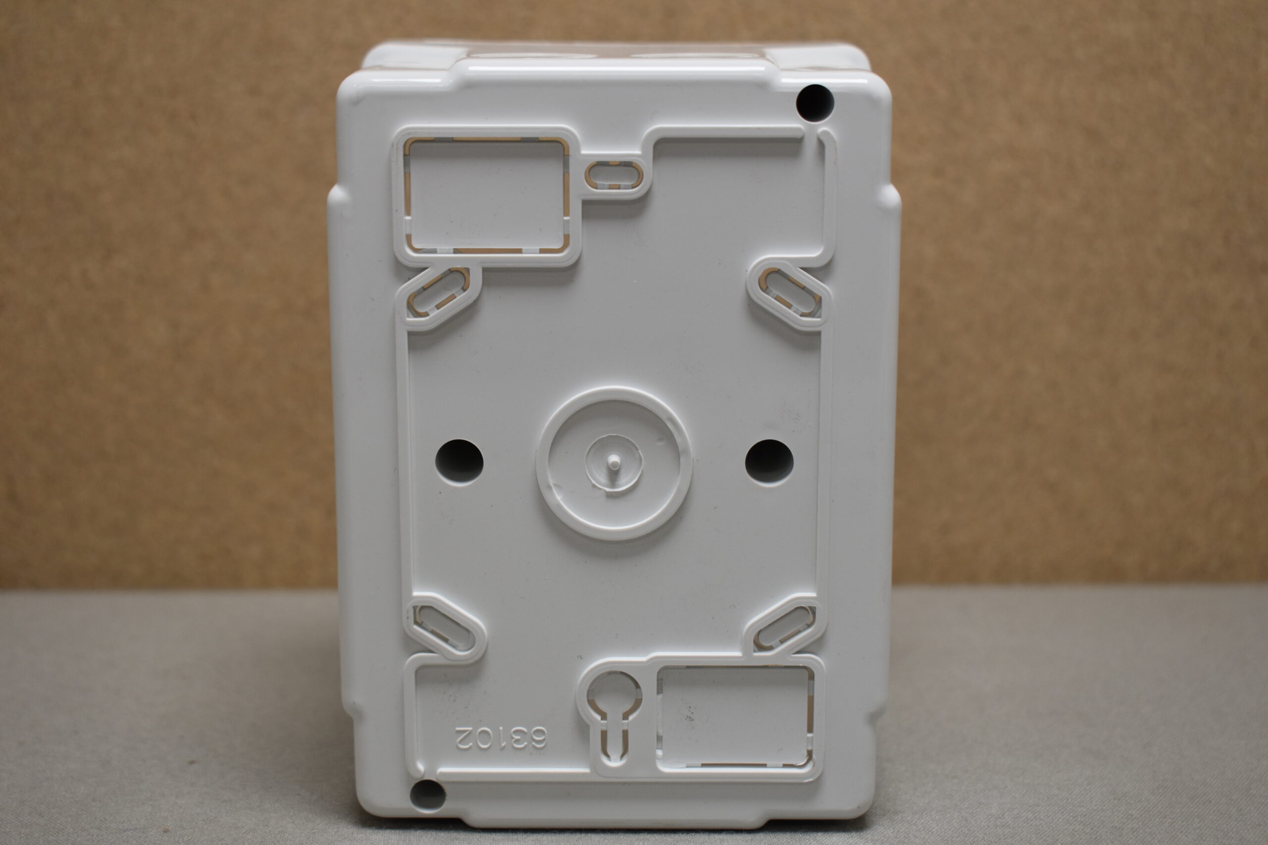 Makel Sicherungskasten / Verteiler / Unterverteiler / Aufputzkasten Transparent