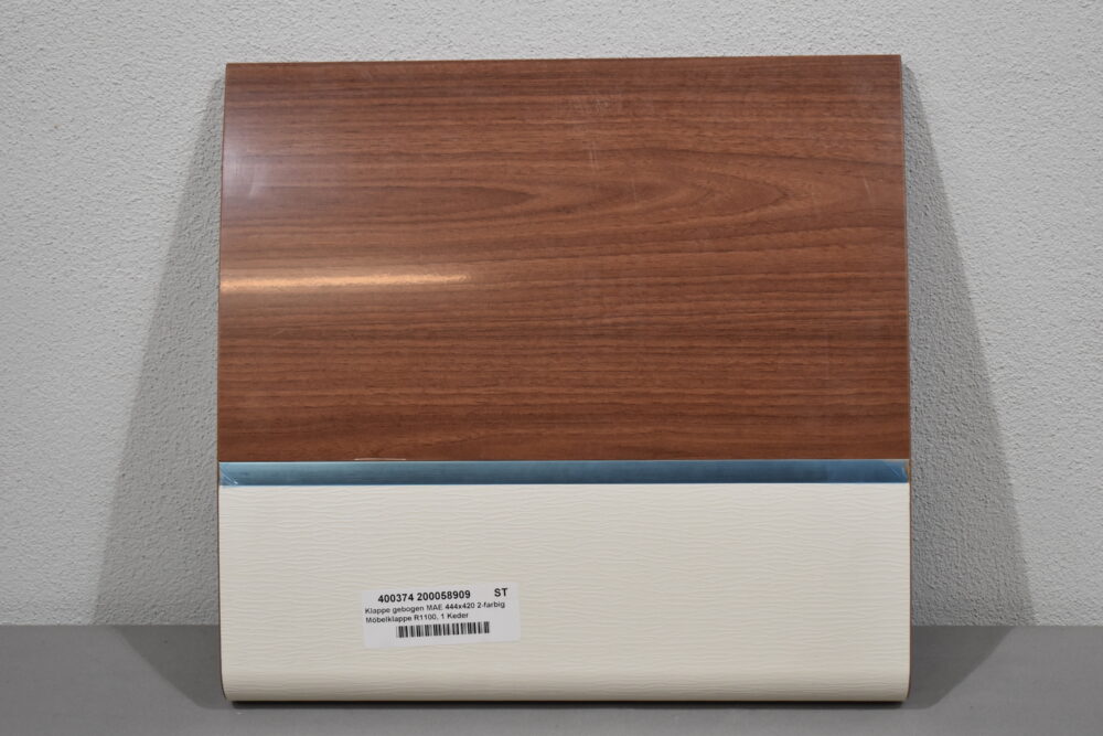 Möbelklappe gebogen 444x420mm