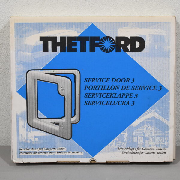Thetford Modell 3 Serviceklappe Kassettentoilette 330x280mm dunkel grau