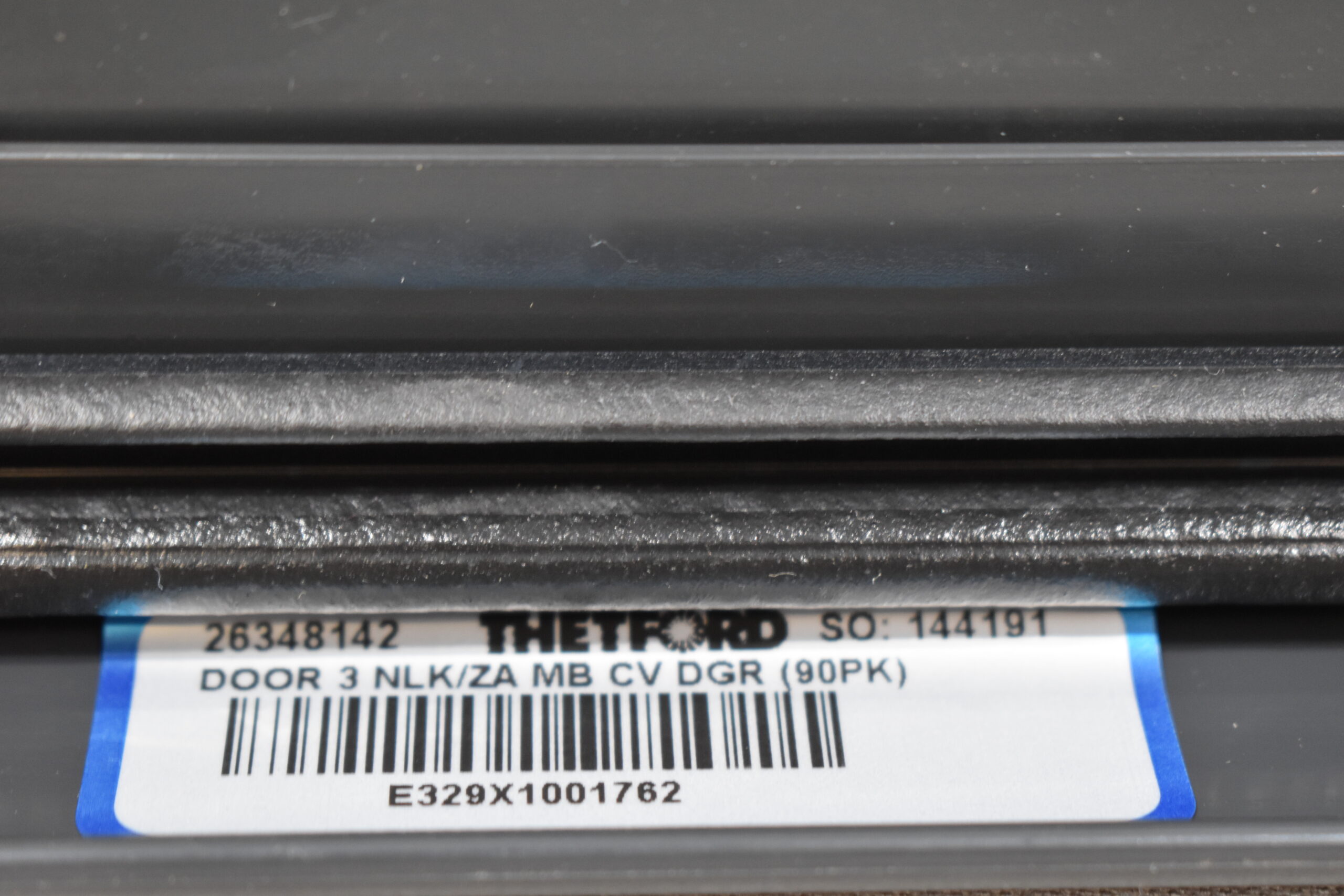 Serviceklappe Kassettentoilette 330x280mm schwarz