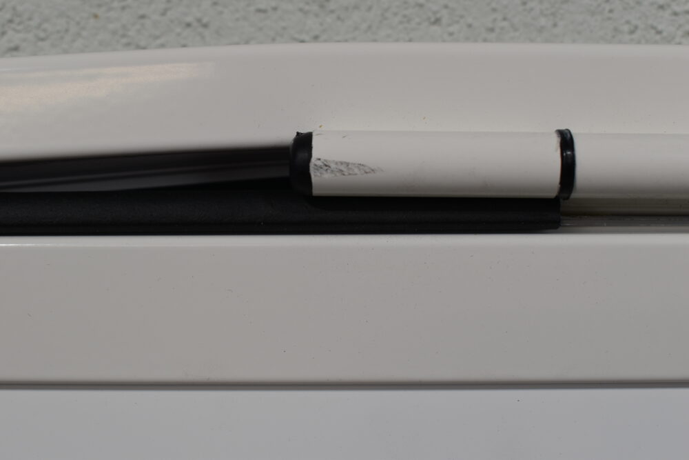 Serciveklappe 1175x670mm weiß