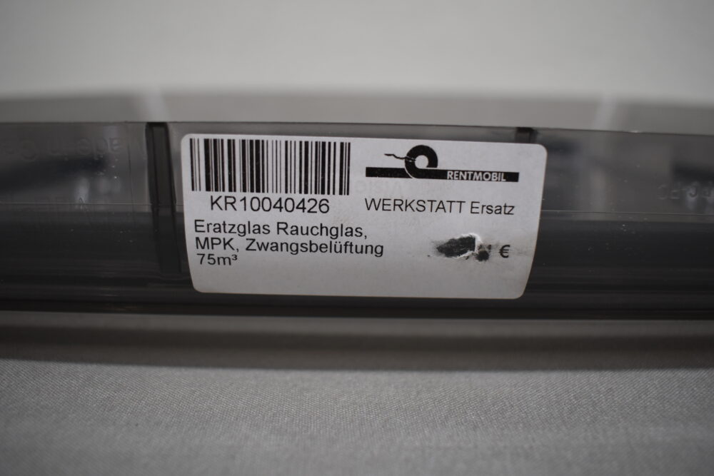 Ersatzglas, Rauchglas 400x400mm
