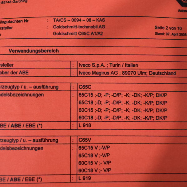 Spurverbreiterung für Ducato 230 Maxi Daily 10/14 und Mercedes Sprinter