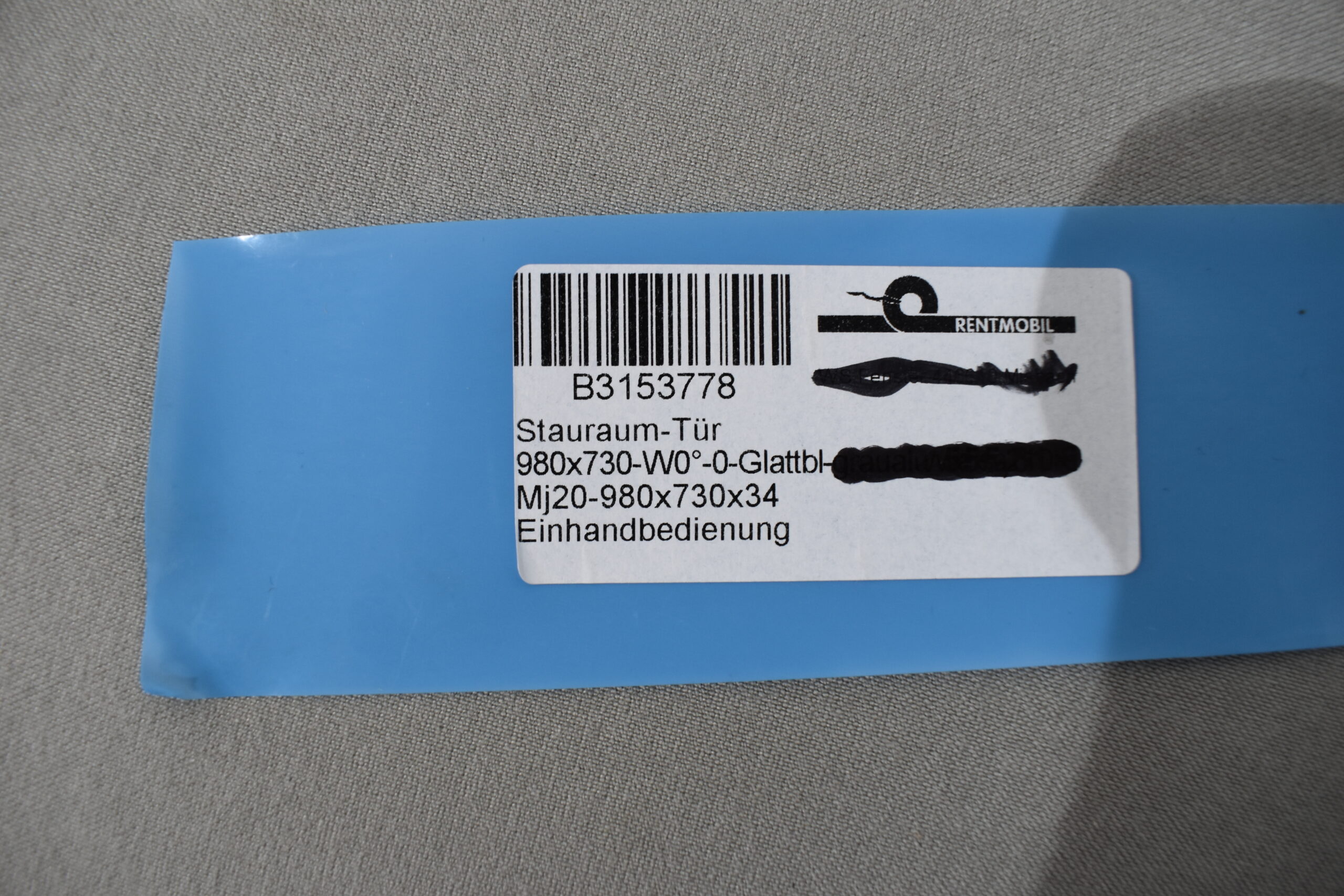 Serviceklappe 980x730mm weiß