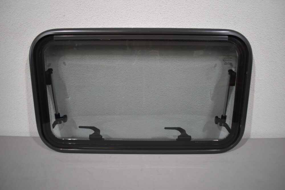 Polyplastic Ausstellfenster 430x730mm dunkel grau