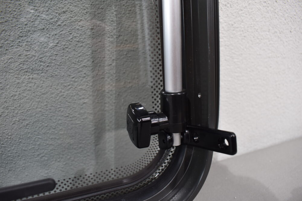 Polyplastic Ausstellfenster 430x730mm dunkel grau