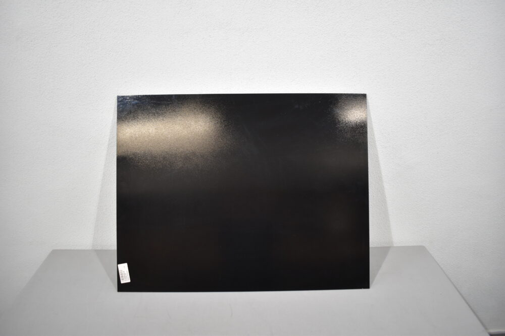 Glasplatte 800x625mm schwarz