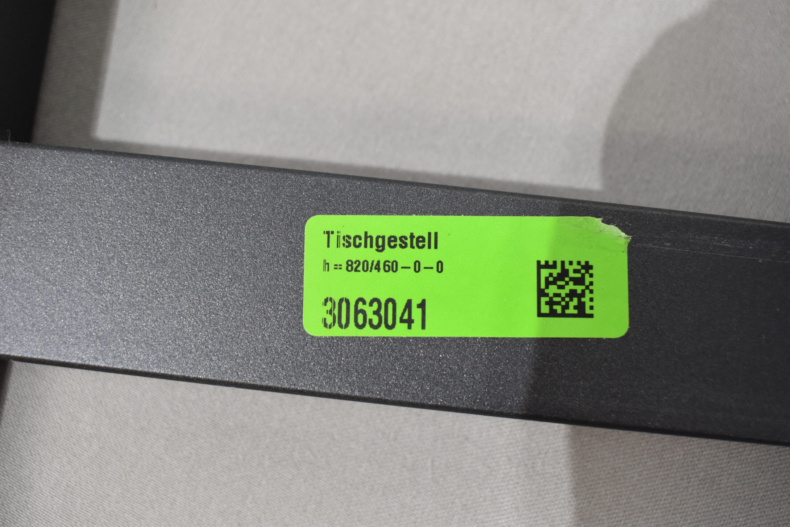 Tischgestell Schwarz