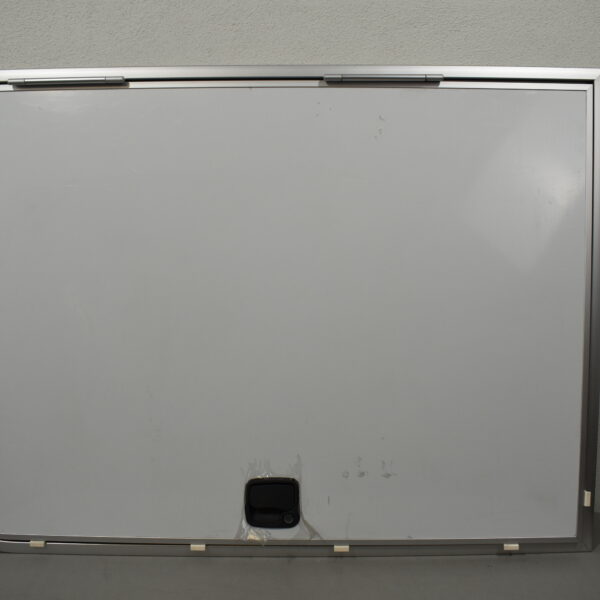 Serviceklappe 900x1225mm silber/weiß