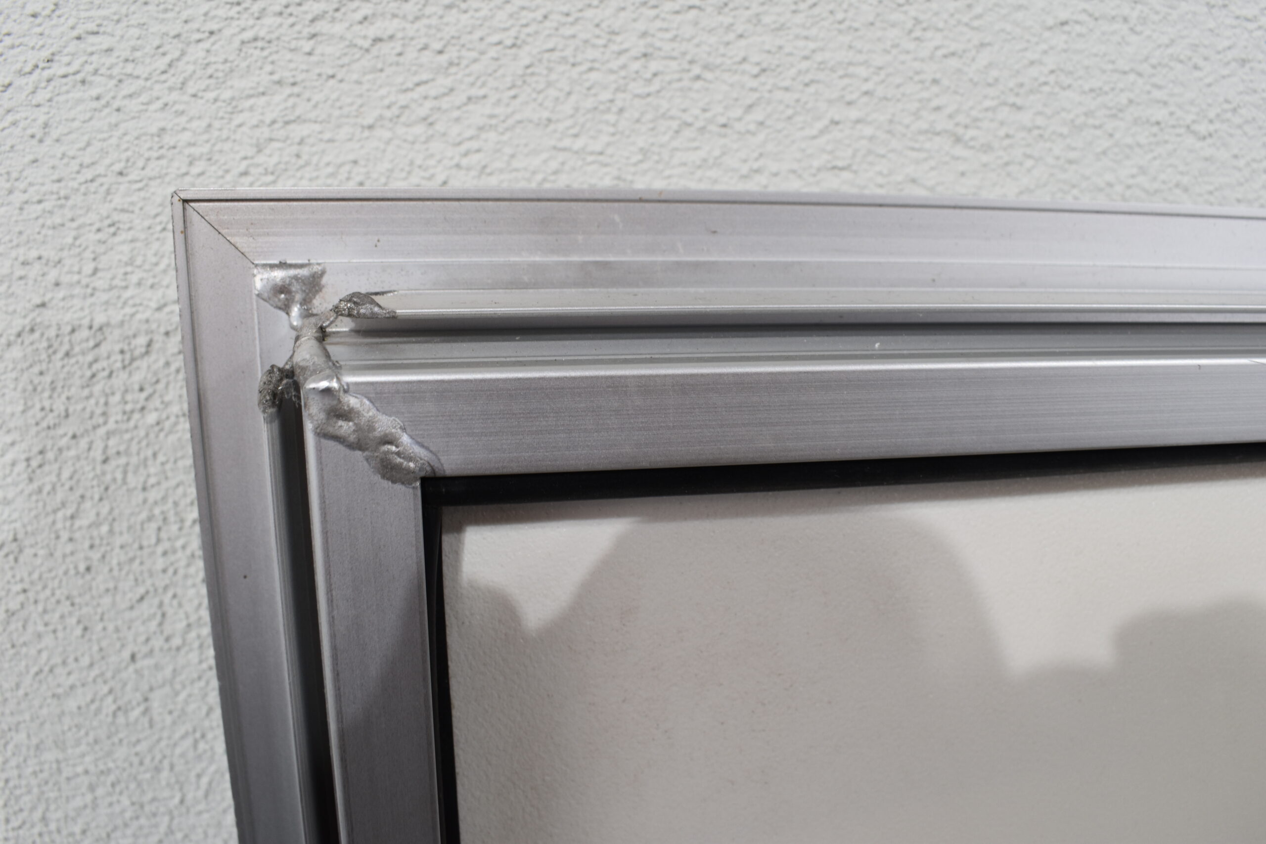 Serviceklappe 900x1225mm silber/weiß