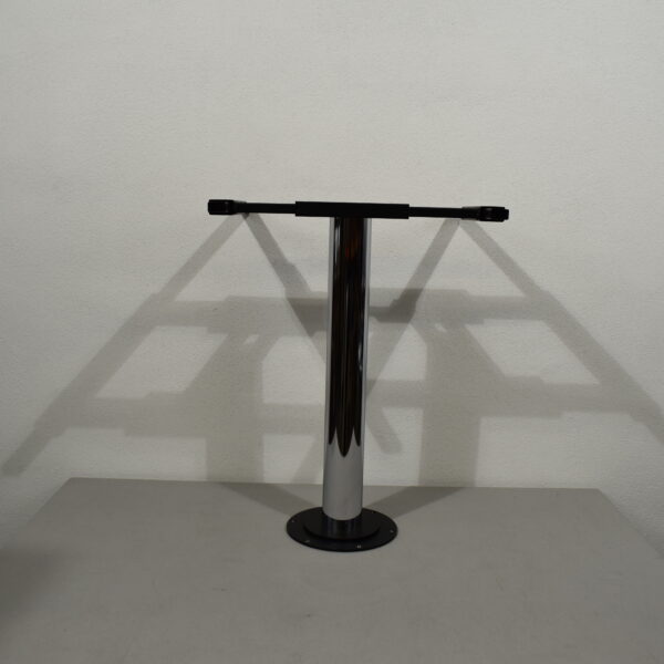 Tischgestell Chrom 730mm; Fuß Schwarz