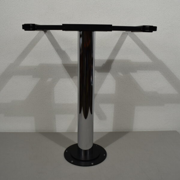 Tischgestell Chrom 730mm; Fuß Schwarz