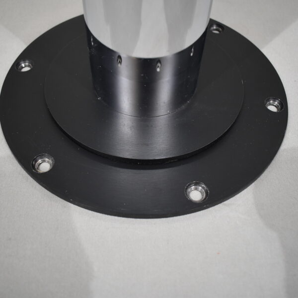 Tischgestell Chrom 730mm; Fuß Schwarz