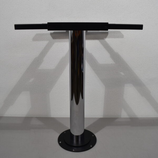 Tischgestell Chrom 730mm; Fuß Schwarz