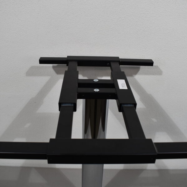 Tischgestell Chrom 730mm; Fuß Schwarz