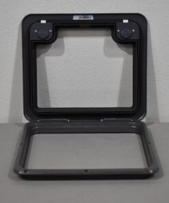 Serviceklappe Kassettentoilette 330x280mm dunkel grau