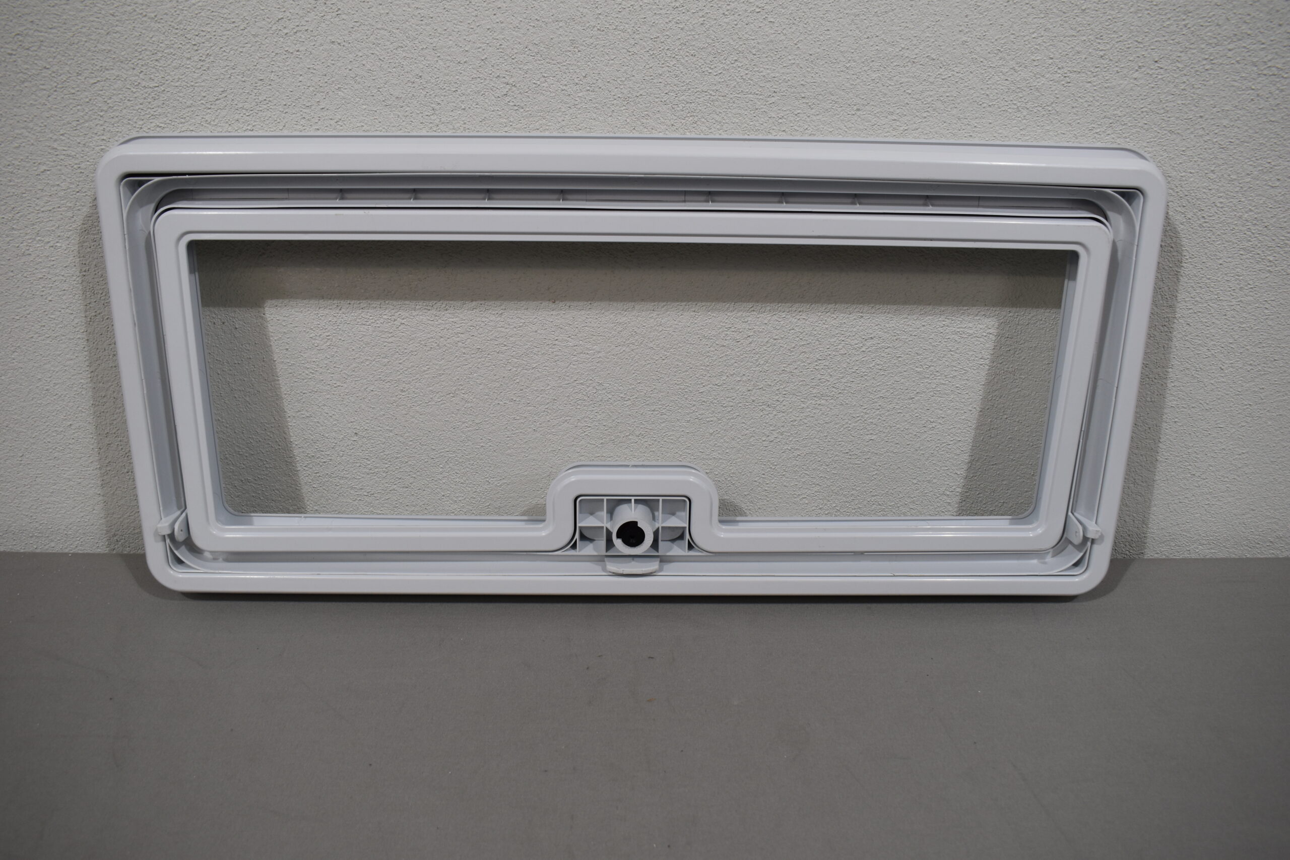 Klappenrahmen Kunststoff 345x735mm weiß