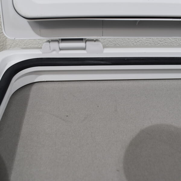 Klappenrahmen Kunststoff 345x735mm weiß