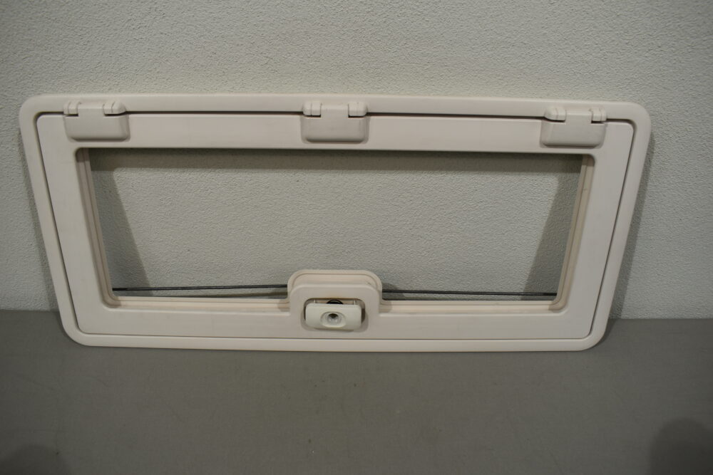 Klappenrahmen Kunststoff 345x735mm weiß