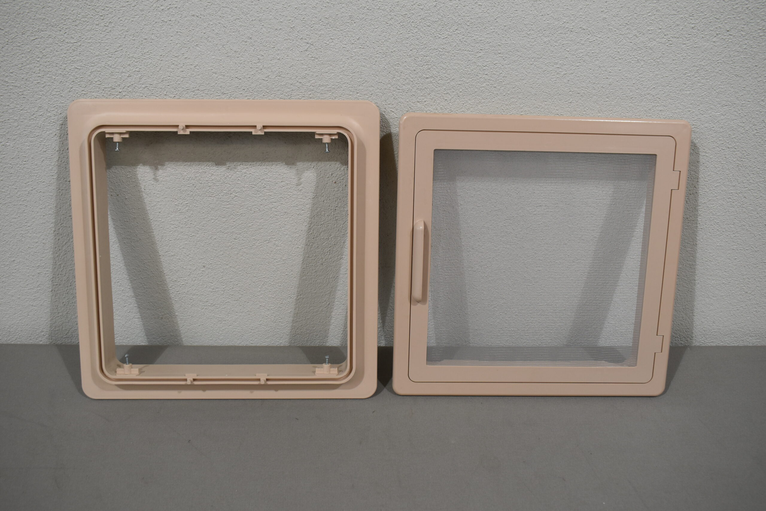 Movera Dachluke, Dachhaube 280 x280mm beige