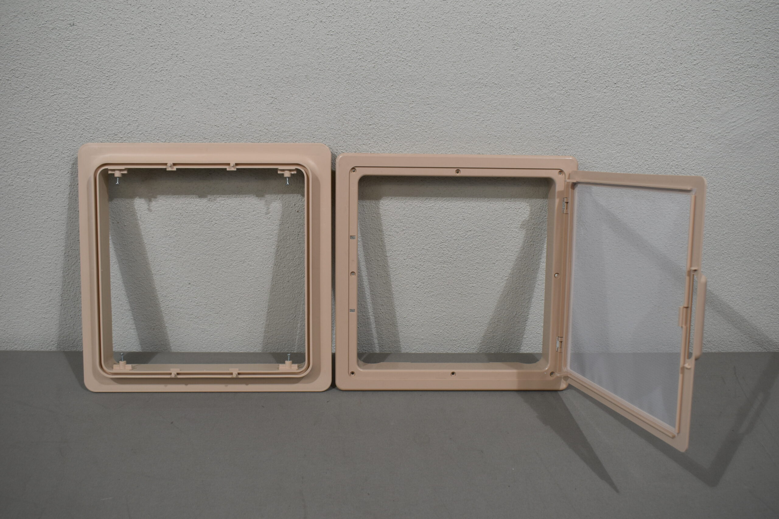 Movera Dachluke, Dachhaube 280 x280mm beige