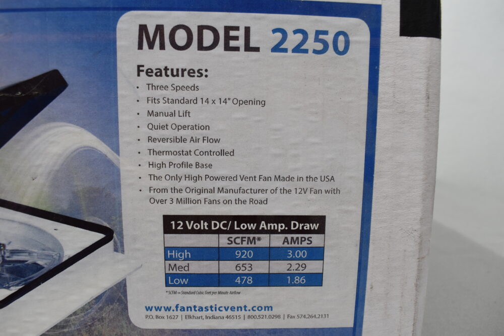 Ventilator 350x350mm 12Volt