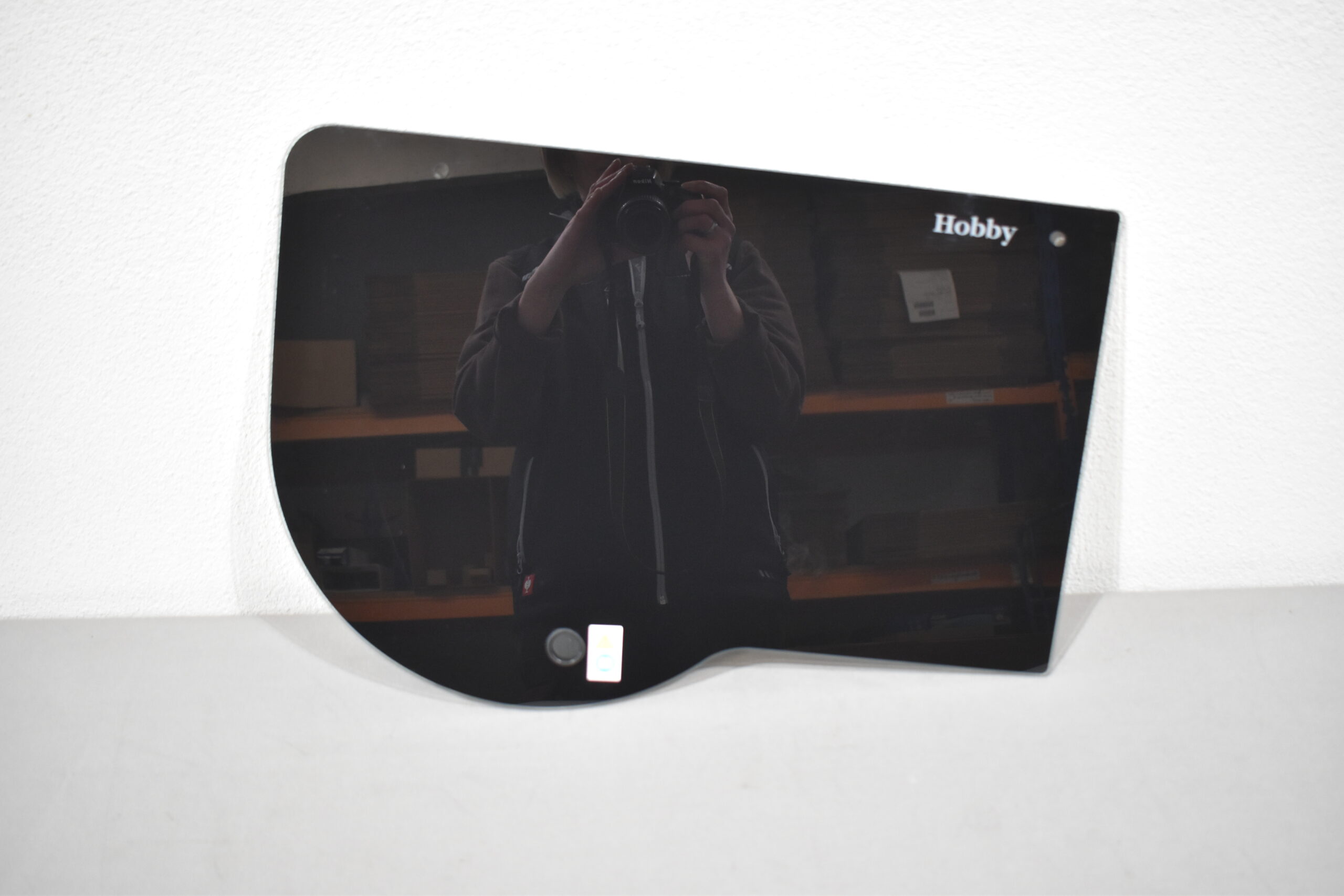 Hobby Glasplatte für Kochfeld 500x345mm Schwarz