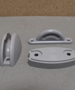 Türfeststeller Plopp Halter Türhalter Feststeller Camping Türhalter grau