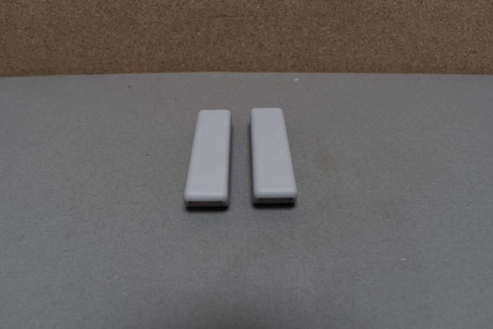 Klappenhalter grau 2er-Set