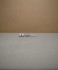 Klappenhalter grau 2er-Set