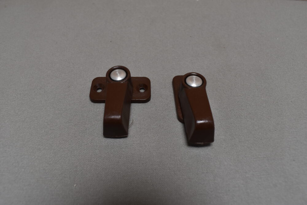 Drehriegel Türvorreiber braun 2er-Set