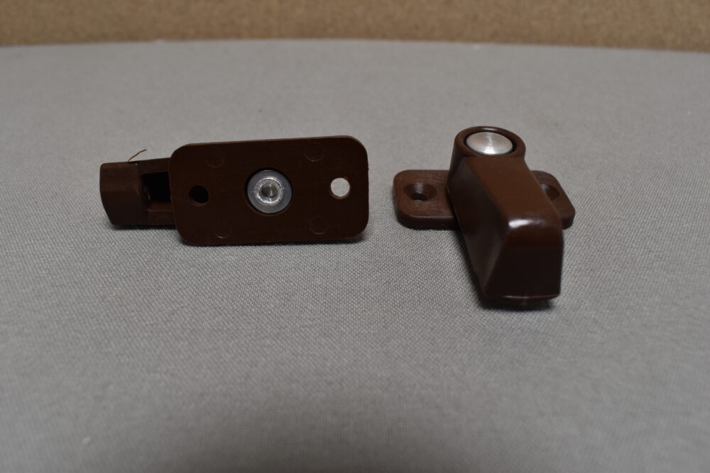 Drehriegel Türvorreiber braun 2er-Set