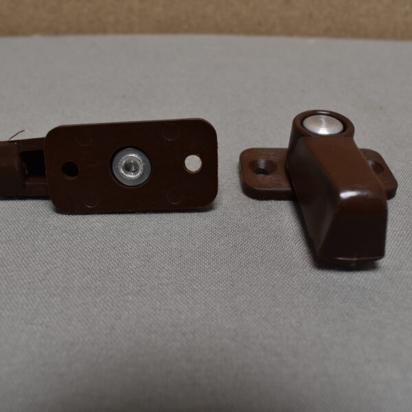Drehriegel Türvorreiber braun 2er-Set
