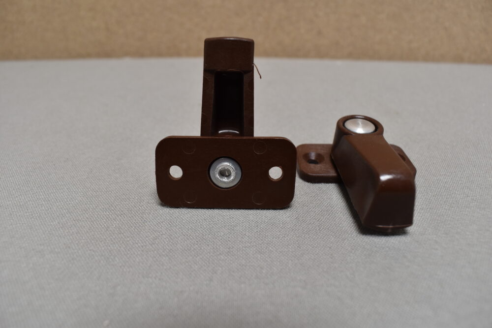 Drehriegel Türvorreiber braun 2er-Set
