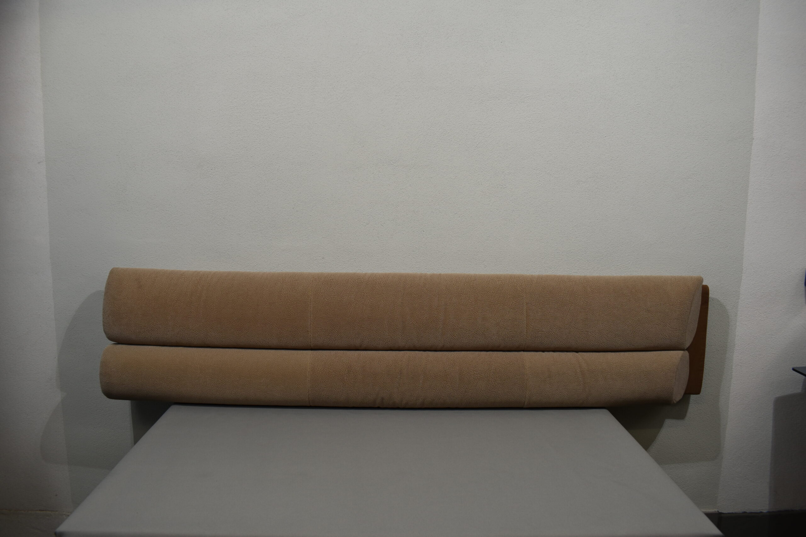 Polsterrücken "Redonda" 2000x410x230mm Caramel