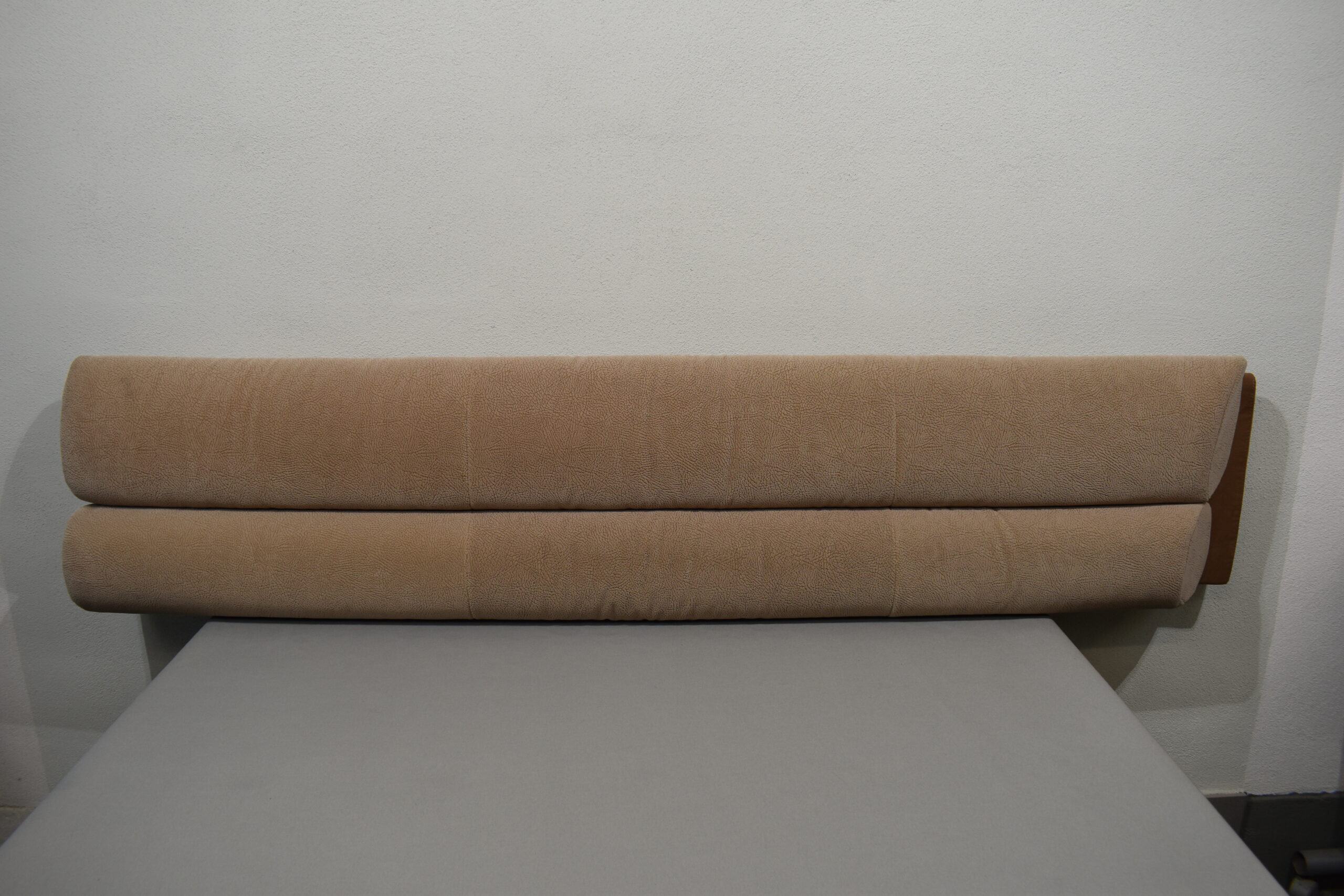 Polsterrücken "Redonda" 2000x410x230mm Caramel