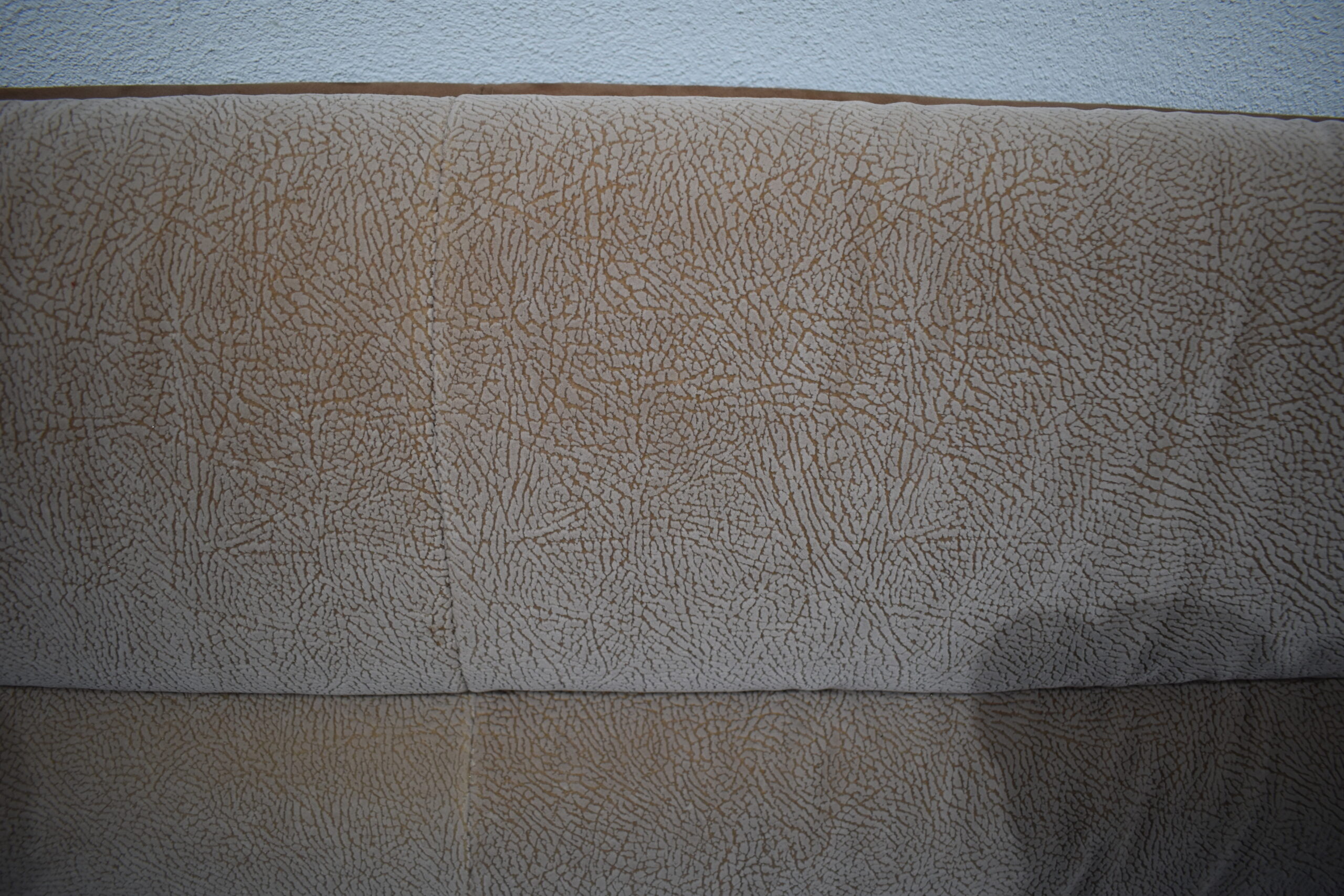 Polsterrücken "Redonda" 2000x410x230mm Caramel