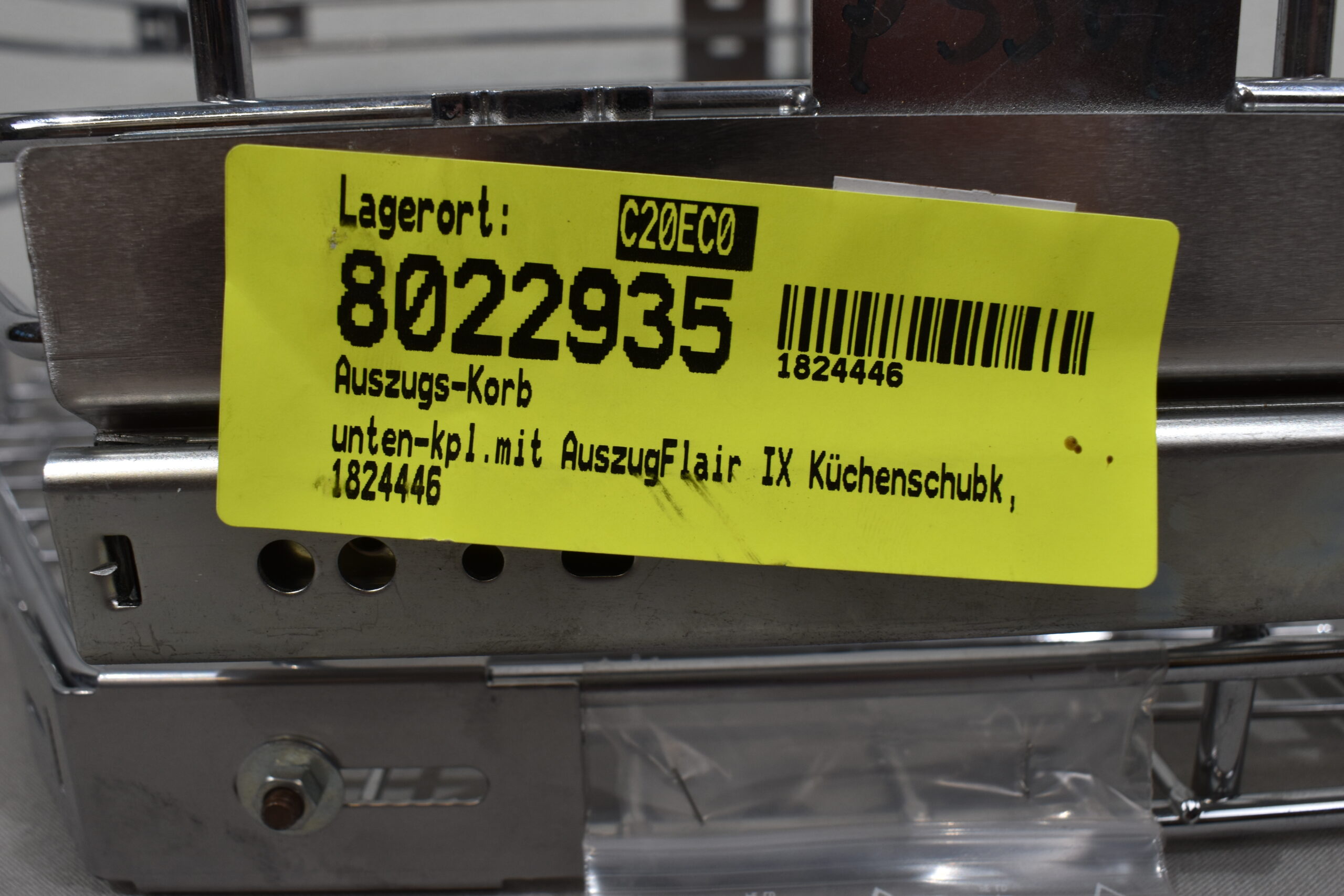 Auszugkorb für Küchenschubkasten 525x390x210mm