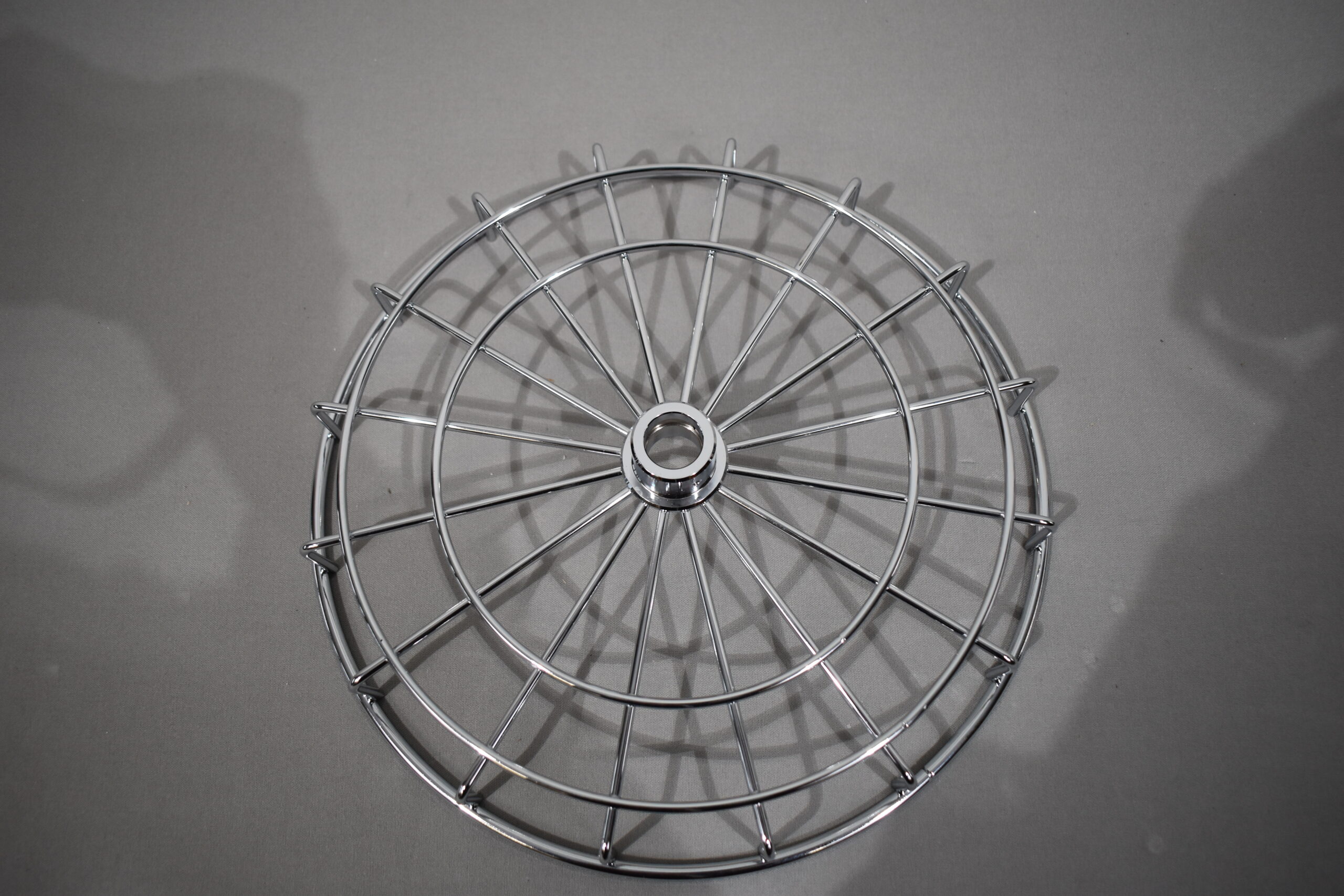 Drahtkorb ohne Glasplatte Chrom