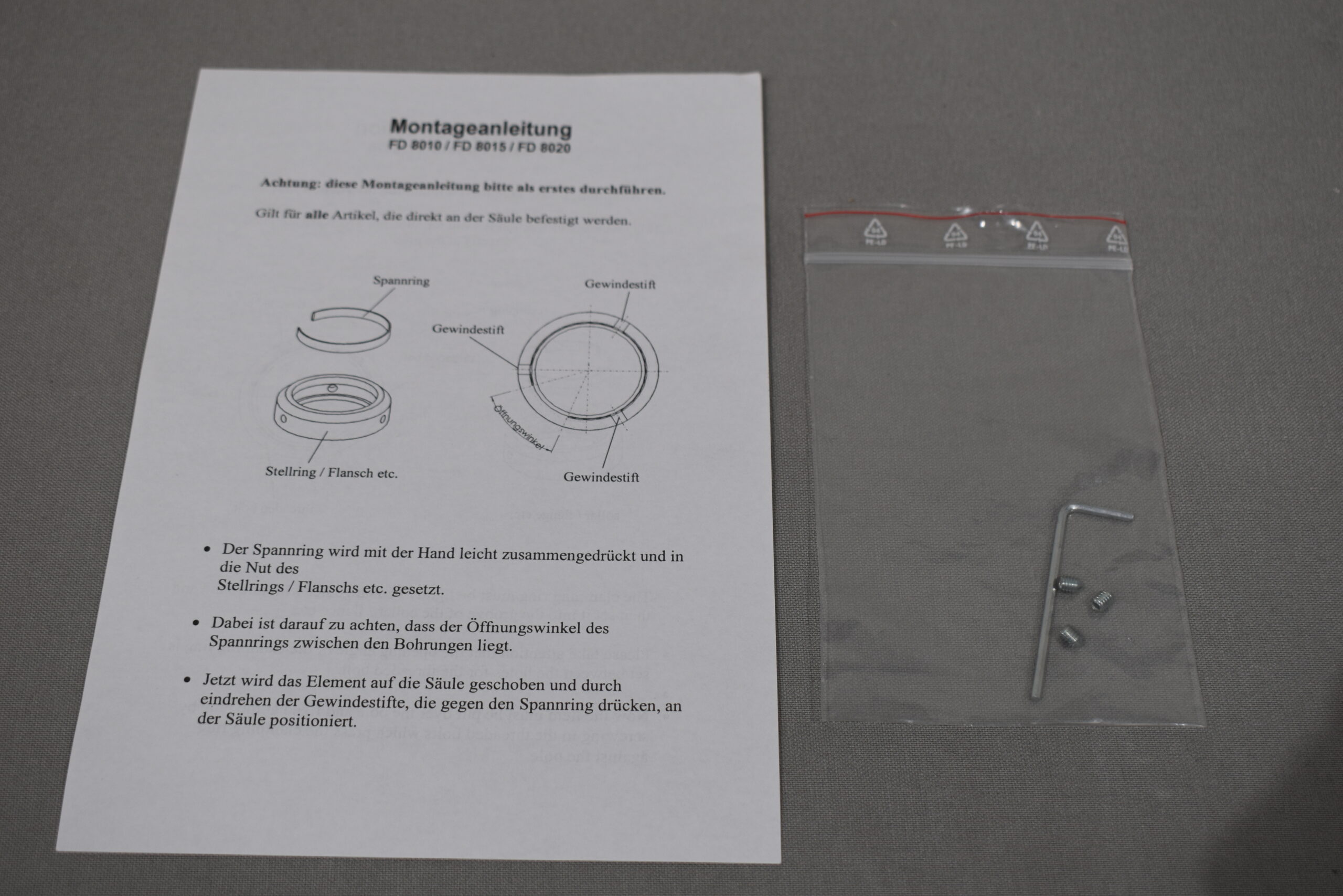 Drahtkorb ohne Glasplatte Chrom