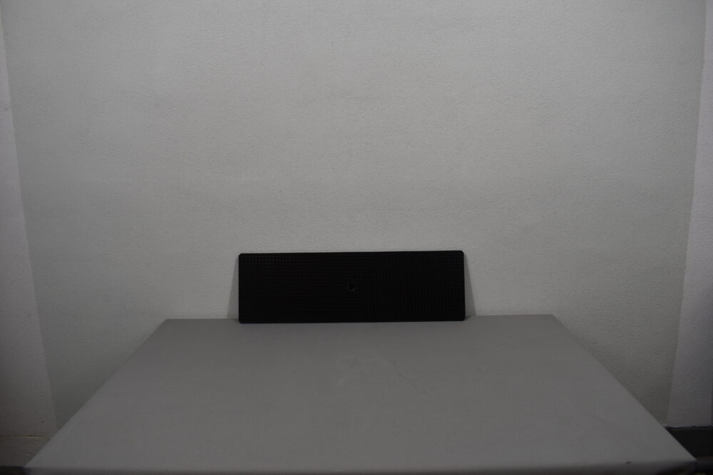 Raum-Servicedeckel; Bodendeckel 8x795x245mm Schwarz