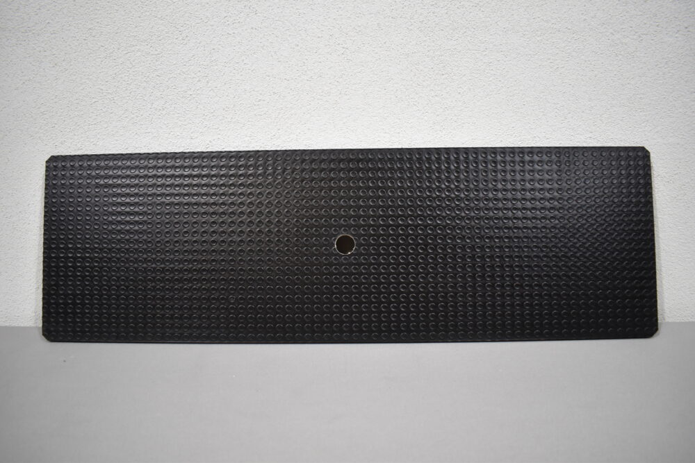 Raum-Servicedeckel; Bodendeckel 8x795x245mm Schwarz